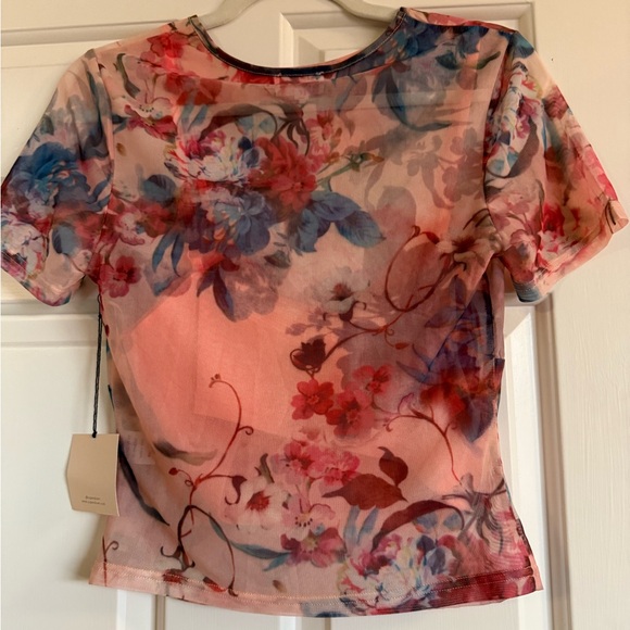 Superdown Simona Sheer Top - Picture 2 of 3